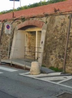 Golfo del Tigullio, Rampa per uscita dal parcheggio - Moneglia