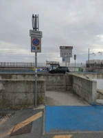 Golfo del Tigullio, Sottopassaggio per spiaggia in corrispondenza del Parco Tigullio - Lavagna 