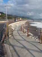 Golfo del Tigullio, Rampa per accesso alla spiaggia libera attrezzata - Lavagna