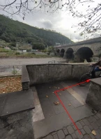 Golfo del Tigullio, Rampa per passare dalla passeggiata a via XX settembre - Deiva