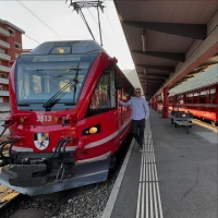 Valtellina, Stazione di Tirano